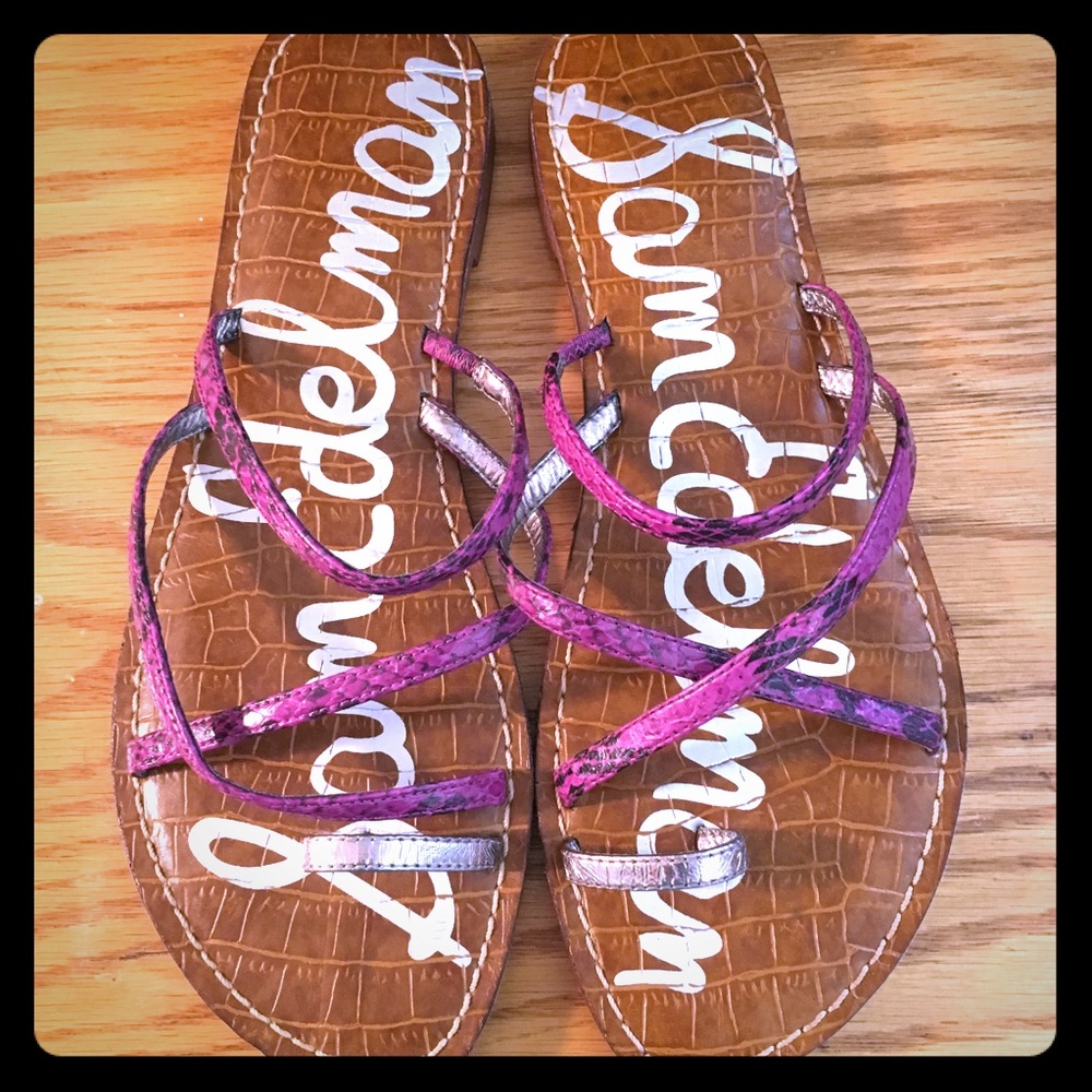 List4/19🌺Sam Edelman Pink Strap Sandals